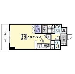 間取図画像 1K