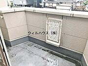明るいバルコニー！