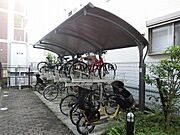 駐輪場！