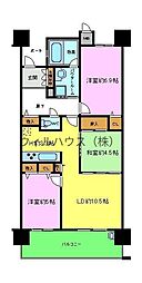 ディークラディア鳳ルネサンススクエア 3LDKの間取図画像
