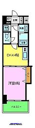 TKアンバーコート堺東2 1DKの間取図画像