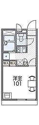間取図画像 1K
