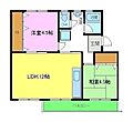 狭山住宅26号棟1階4.9万円