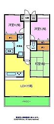 ルナ・ピエーナ泉北 3LDKの間取図画像
