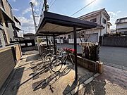 自転車置き場！