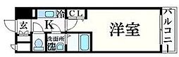 フェニックスレジデンス堺東 1Kの間取図画像
