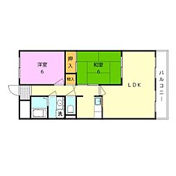 サン・ルミエール 3LDKの間取図画像