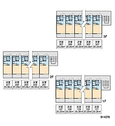 レオパレス中百舌鳥 3階1Kの室内