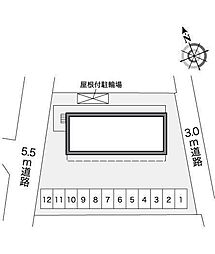 レオパレスナチュール 1階1Kの室内