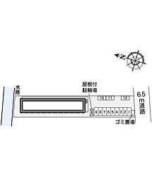 レオパレスＲｉｖｅｒｓｉｄｅ橘 1階1Kの室内