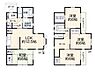 間取り：【間取り図】4LDK＋WIC、土地面積99.44m2、建物面積98.54m2