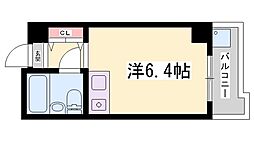 アーバンおの ワンルームの間取図画像