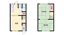 鶴乃苑 3Kの間取図画像