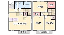 オークスコート西新在家 A棟 2階