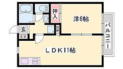リヴェール山吹 2階