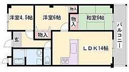 プロムナード飾磨I 3階