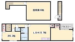 サファイア城北 2階/-