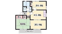 ディアス宮脇 2階/-