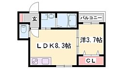 ルアナテラス38 3階/-