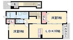 ヒルサイド緑ヶ丘A 2階/-
