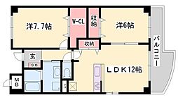ラフォーレ広畑 2階