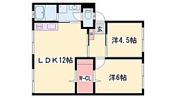 ハイツしらさぎ A棟 1階