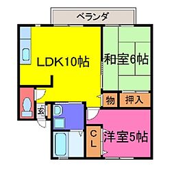 サンハイム山崎 2階/-