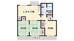 尾上グリーンハイツ F棟 4階