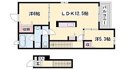 エスペランサ香寺II 2階