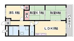 リゾティ英賀保 3LDKの間取図画像