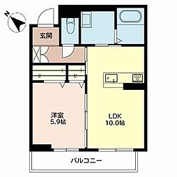 メゾン・ド・アルファ末広 3階/-