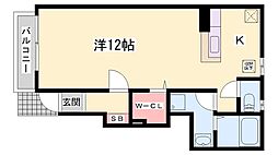レジデンス白鳥A 1階/-