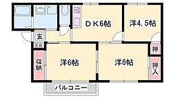 間取図画像 3DK