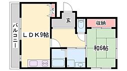 クレールコート 2階/-