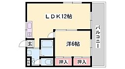 ロイヤルメゾン白浜 2階