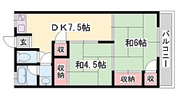 間取図画像 2DK