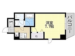 Osaka Metro御堂筋線 東三国駅 徒歩5分の賃貸マンション 5階1Kの間取り