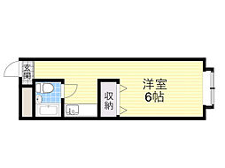 ハイム多摩 ワンルームの間取図画像