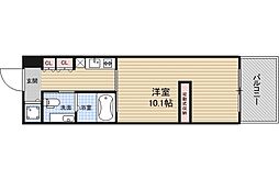 デュオン新大阪レジデンス 1Kの間取図画像