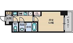 JR東海道・山陽本線 新大阪駅 徒歩8分の賃貸マンション 1階1Kの間取り