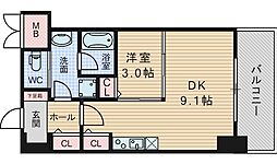 間取図画像 1DK
