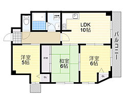 間取図画像 3LDK