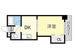 間取図画像 1DK