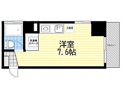 OAZO庄内西町 ワンルームの間取図画像