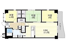 ファーストプライズ 3LDKの間取図画像
