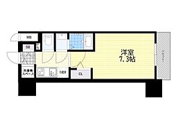 ファーストフィオーレ川西プリモ 1Kの間取図画像