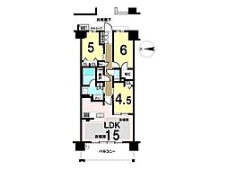間取図画像 3SLDK