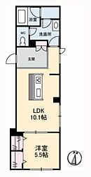 クロノス 1LDKの間取図画像