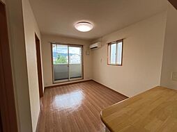 JR福塩線 駅家駅 徒歩13分の賃貸アパート 2階2LDKのリビング/ダイニング