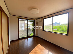 JR津山線 法界院駅 5.1kmの賃貸アパート 1階2DKのリビング/ダイニング